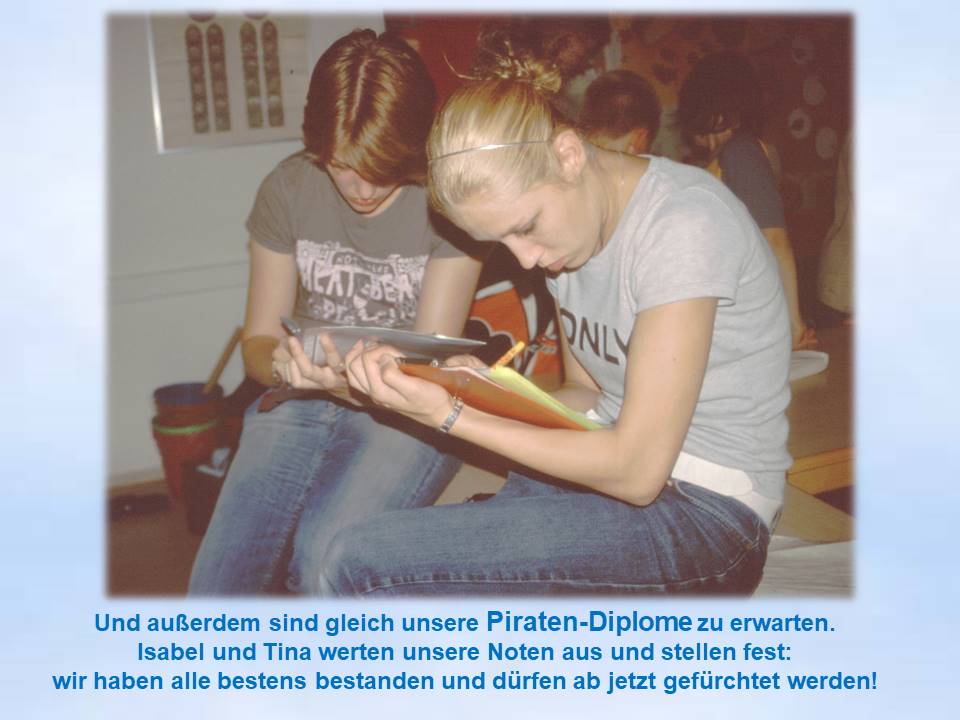 2007 Sommer am Wasser Piraten-Diplome