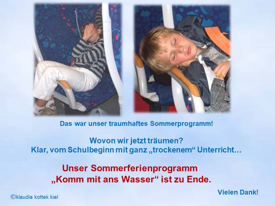 2007 Komm mit ans Wasser mde im Zug