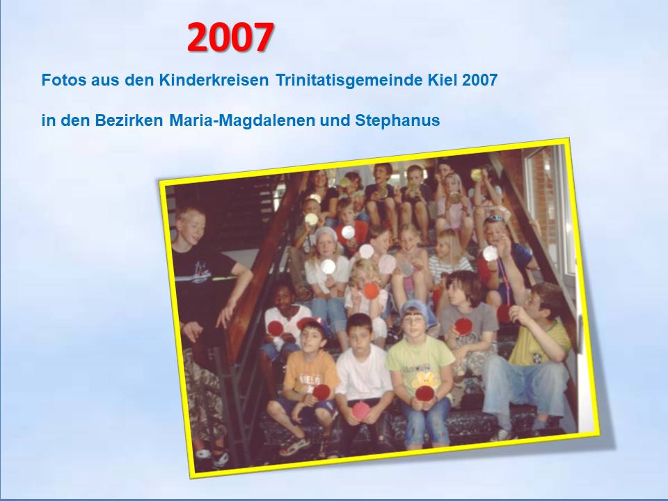 2007 Kinder im Gemeindehaus MM