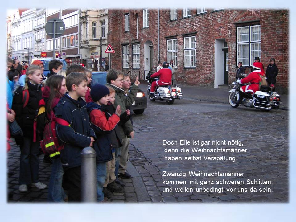 2007 Weihnachtsmnner Motorradcorso Lbeck  