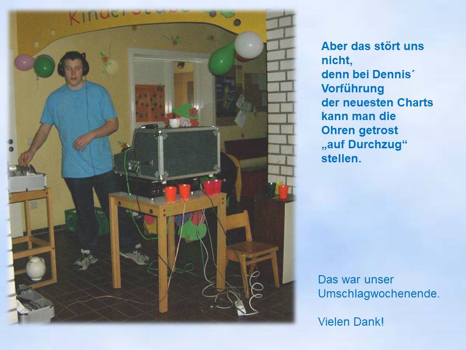 2007 Kieler Umschlagswochenende Disko mit Dennis Krooger  Gemeindehaus