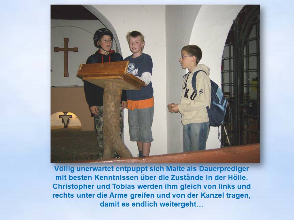 2007 Osterferienausflug zur Waldkapelle Neuwühren