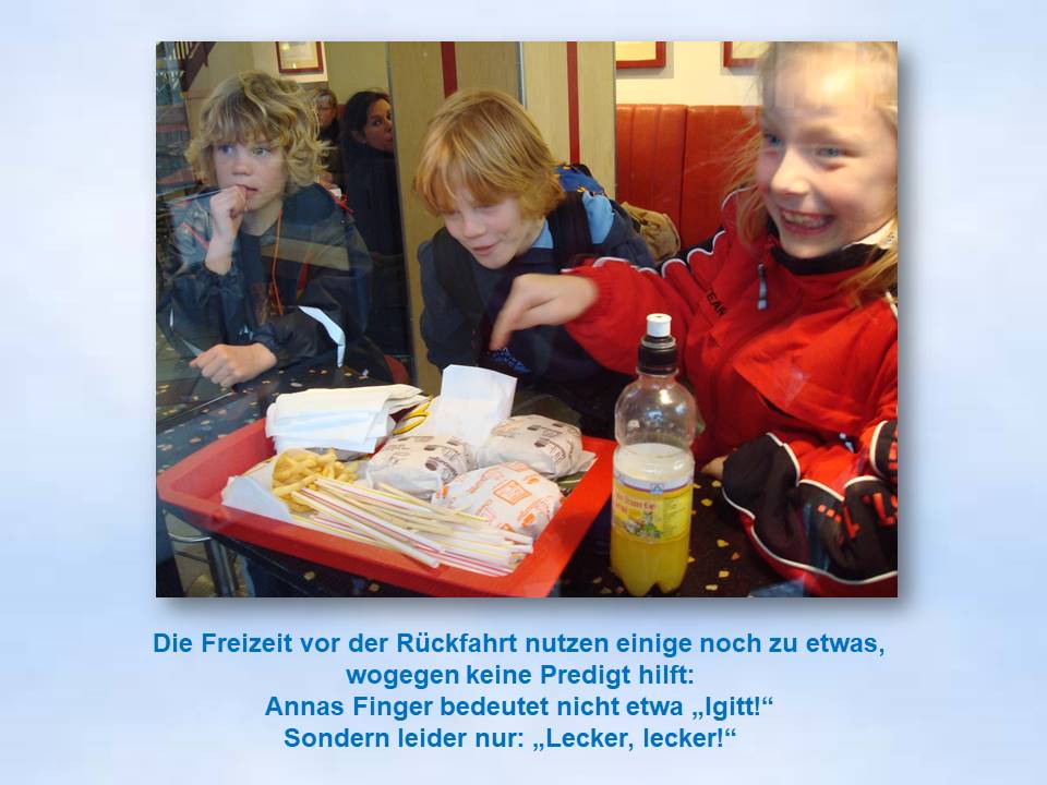 2007 Jungschar Neumünster Fastfood Verlockung