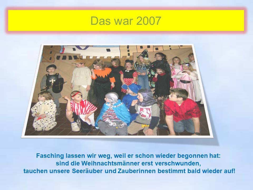 2007 Kinderfasching Kroog