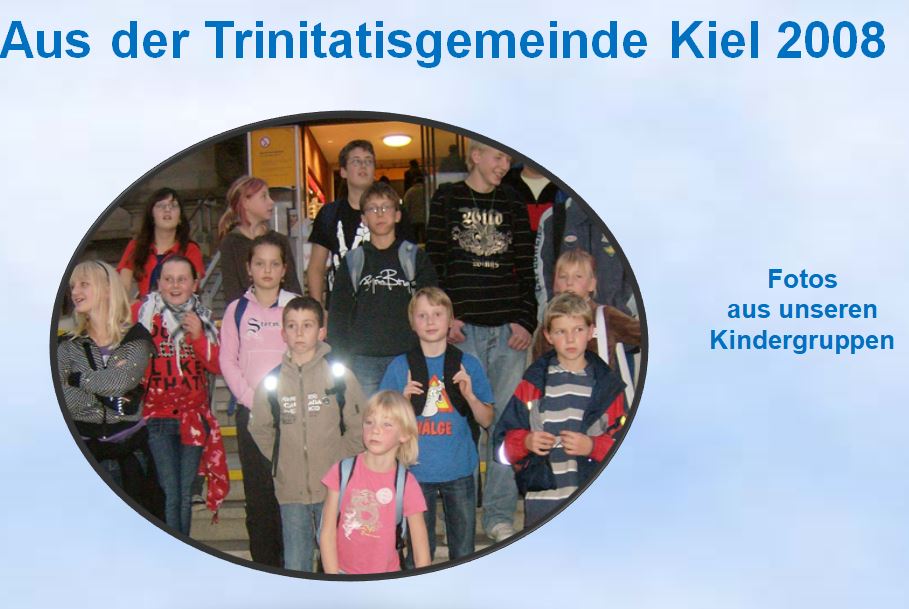 2008 Kindergruppen Trinitatis Kiel