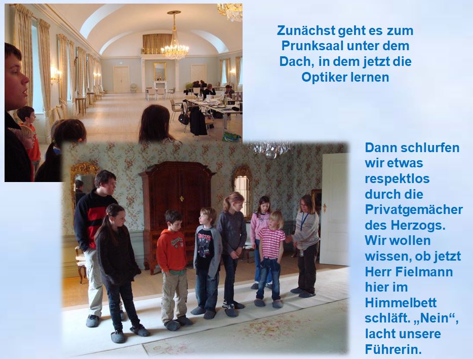 2008 Pln-Ausflug im Schloss