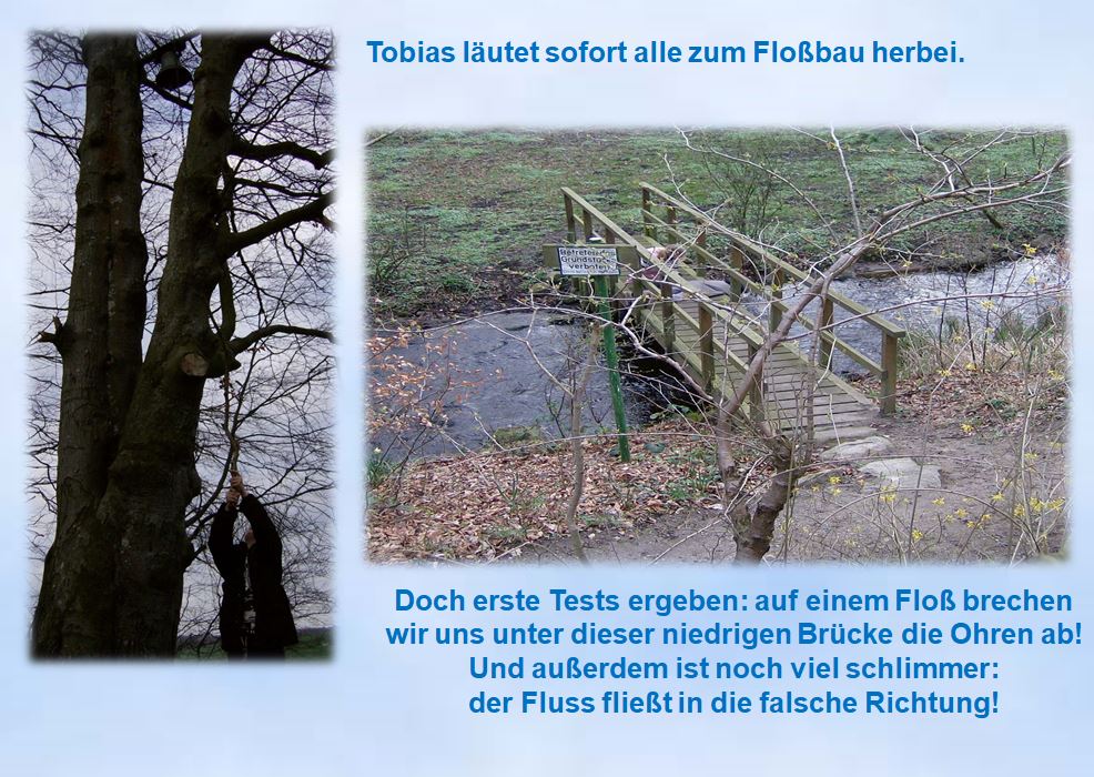 2008 Osterferienausflug Neuwhren Brcke unter der Waldkapelle