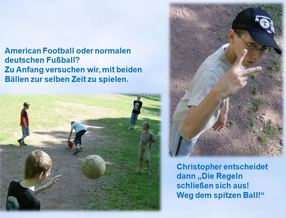 2008 Wochenende Kroog american und deutscher Fuball zugleich