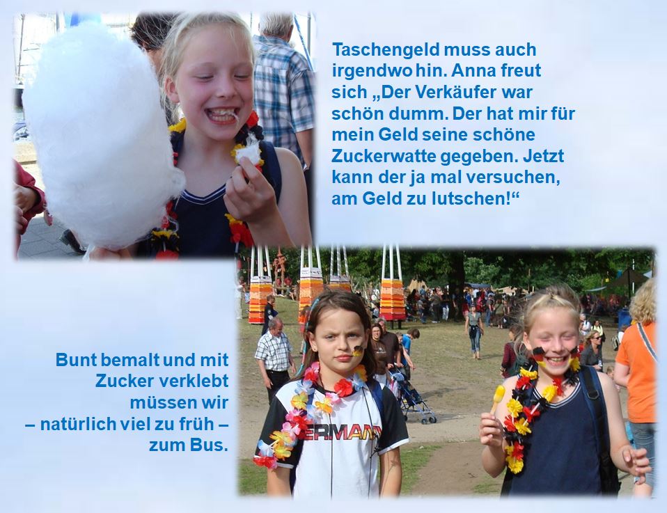 2008 Ausflug Kieler Woche Zuckerwatte