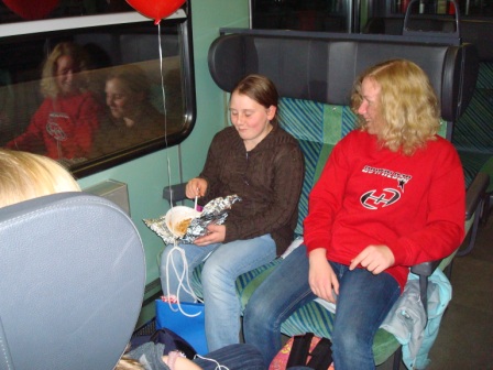 2008 Rückfahrt nach Kiel im RE 70