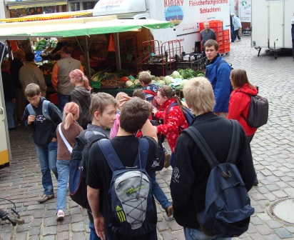 2008 Südermarkt Wochenmarkt Flensburg