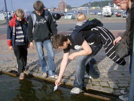 2008 Flensburg Jungschar auf Nordertorplatz