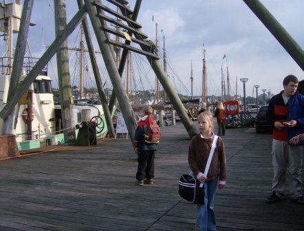 2008 Flensburg Jungschar am Hafen