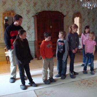 2008 Fhrung Plner Schloss vorgeschriebener Weg