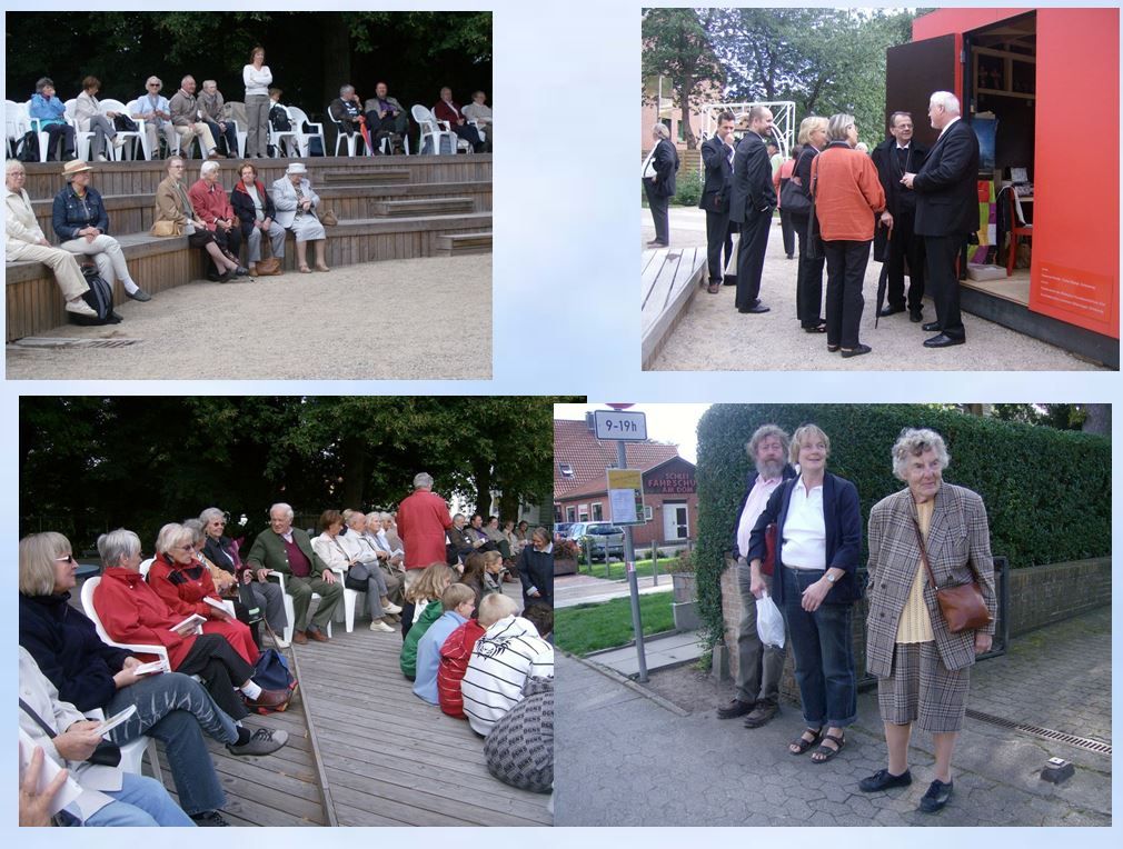 2008 Besuch der Landesgartenschau Schleswig Bibelbhne MP Carstensen