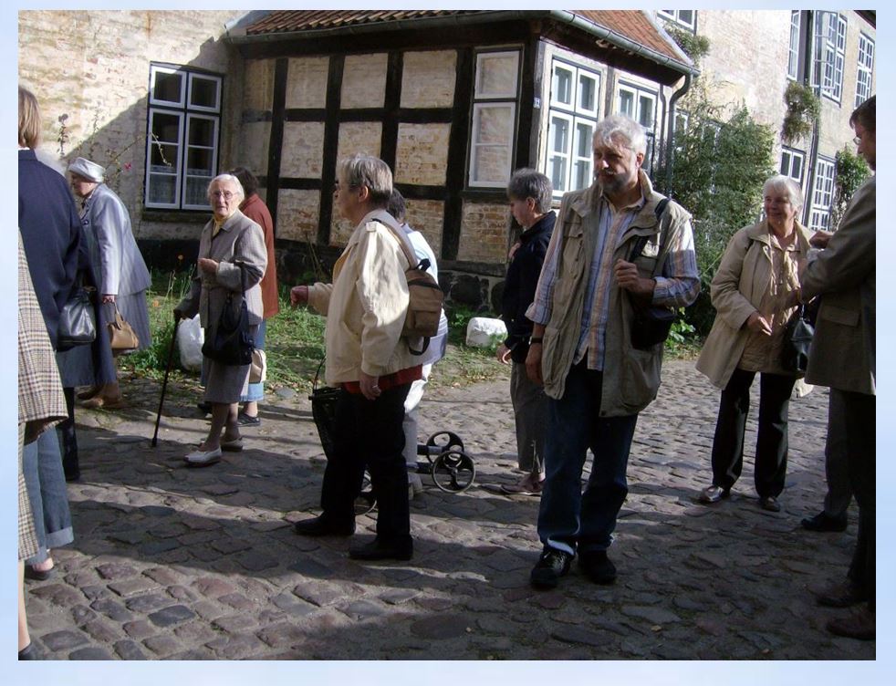 2008 Besuch der Landesgartenschau Schleswig Weg zum Dom
