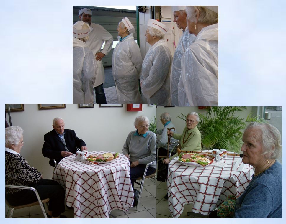 2008 Senioren Trinitatis  Besichtigung der Bäckerei Günther in Wellsee