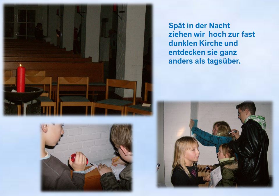 2009 Churchnight nachts in der Stephanuskirche