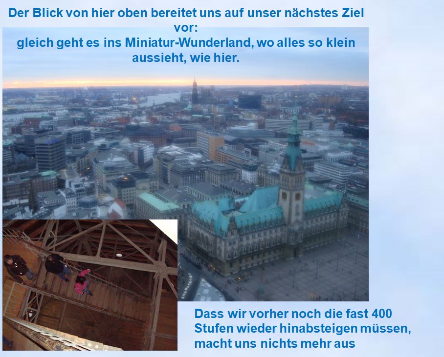 2009 Juniorhelfer Hamburg Blick zum Rathaus vom Petriturm