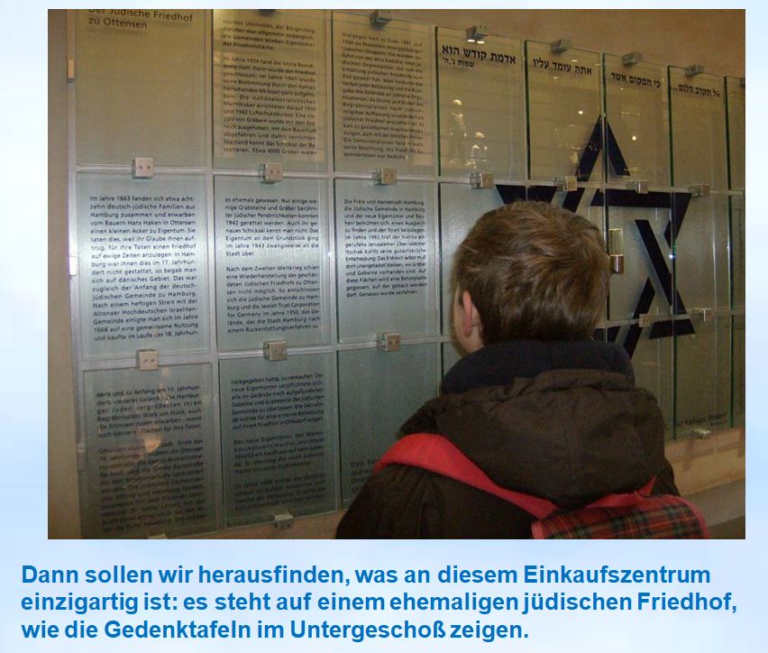 2009  Hamburg mercado Gedenktafel fr ehemaligen jdischen Friedhof