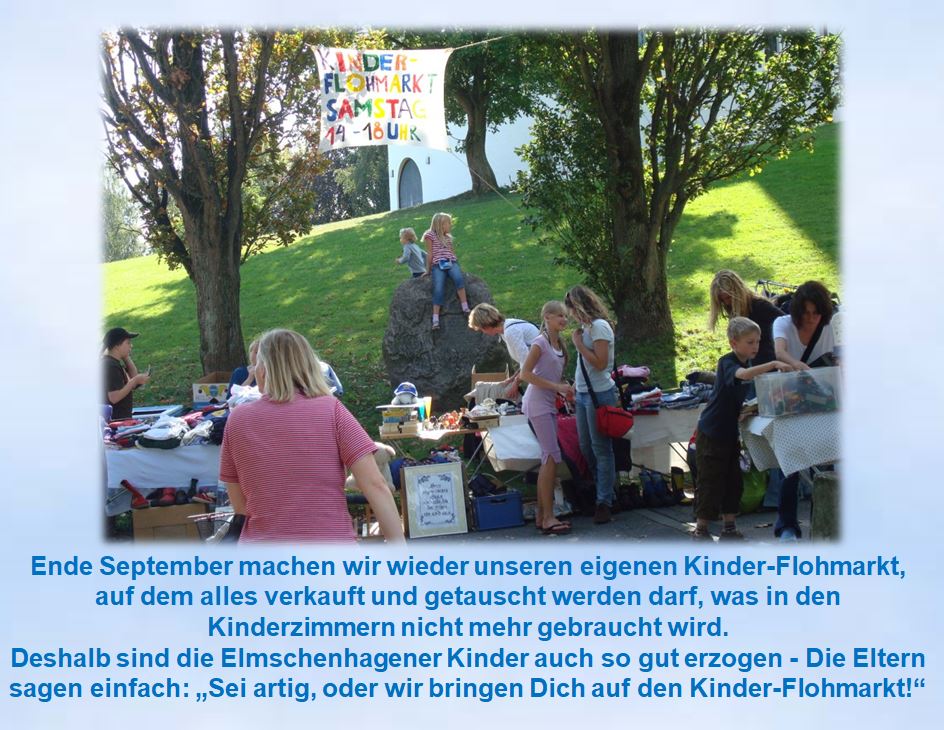 2009 Kinderflohmarkt zum Stadtteilfest Kirchberg  Kroog