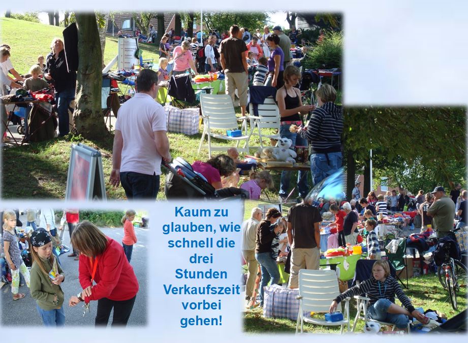 2009 Kinderflohmarkt Kirchberg  Kroog