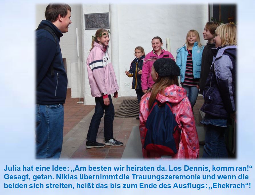 2009 Jungscharausflug Bordesholm in der Klosterkirche