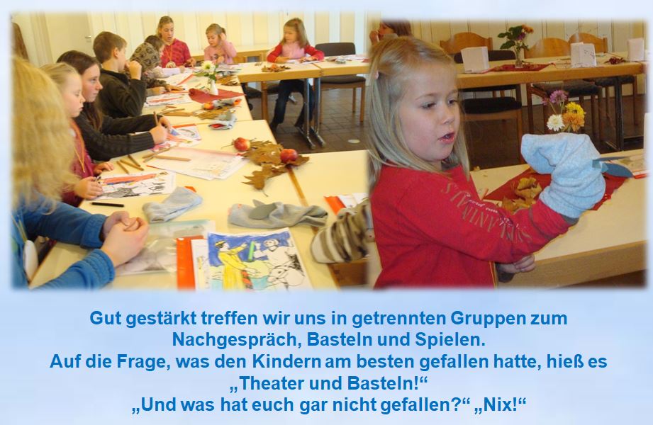 2009 Kinderbibeltage Puppen basteln