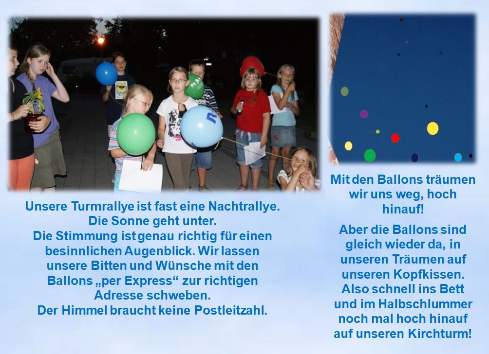 2010 Sommerprogramm Kirchturmrallye nachts