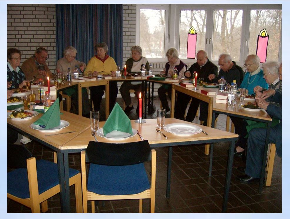 2010 Senioren Trinitatis Kiel Grnkohlessen Gemeindehaus Kroog