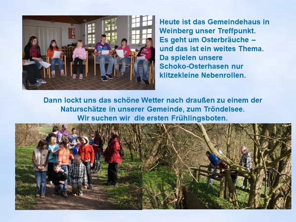 2011 Kinderkreise Gemeindehaus Weinberg