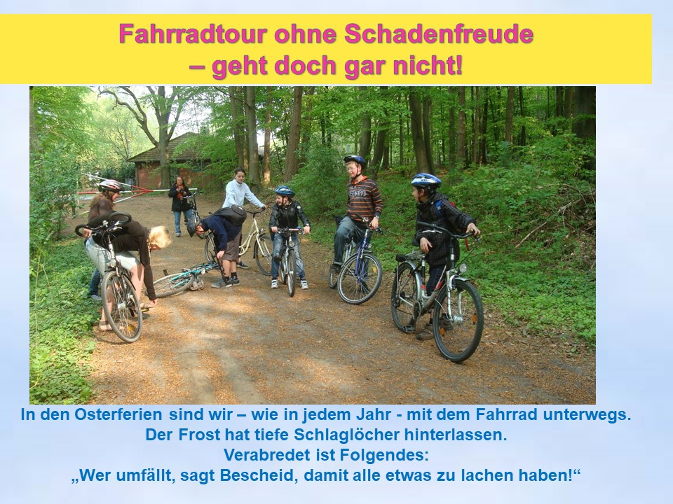 2011 Radtour Waldkapelle Neuwühren Panne