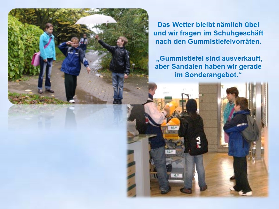 2011 Regen beim Jungscharausflug