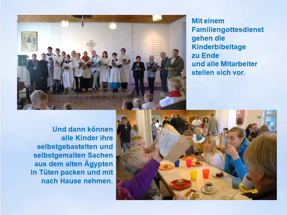 2011 Kinderbibeltage Weinbergkirche Kiel