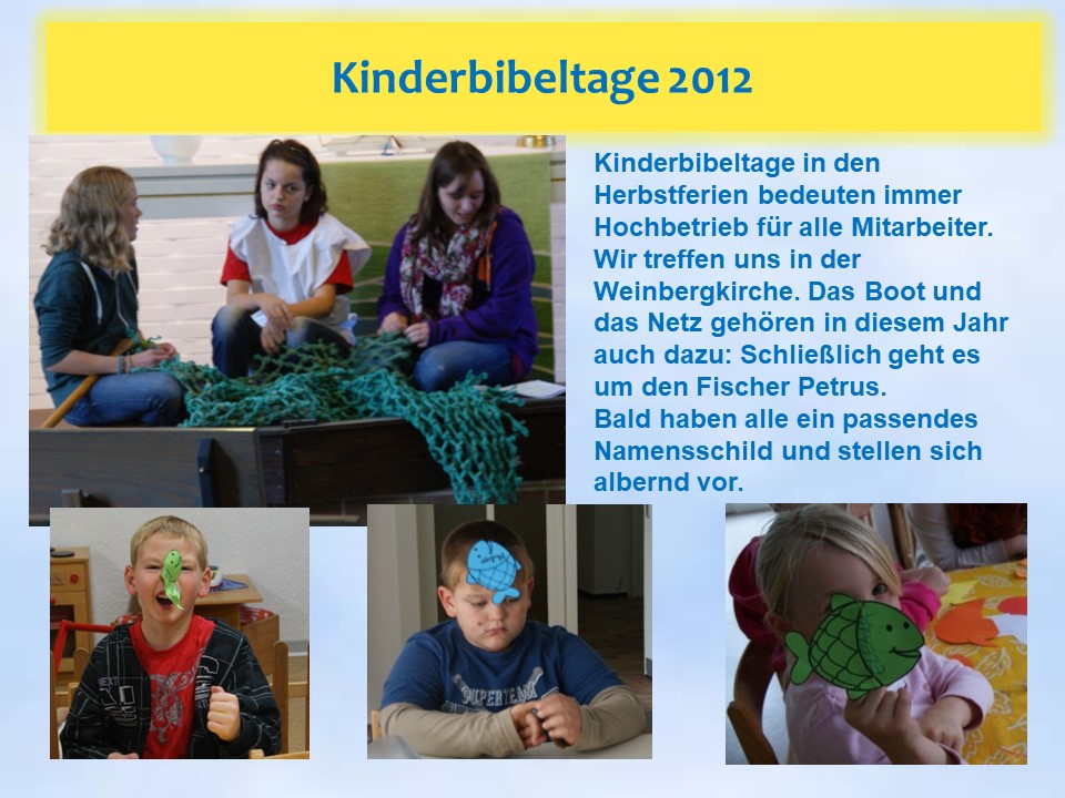 2012 Kinderbibeltage Weinberg