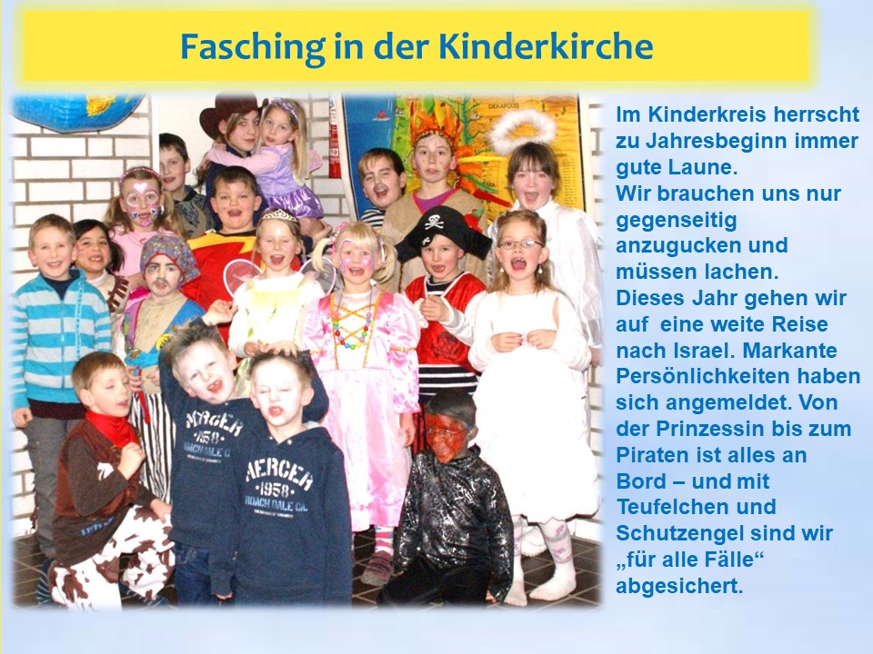 Trinitatis Kiel 2012 Kinderfasching