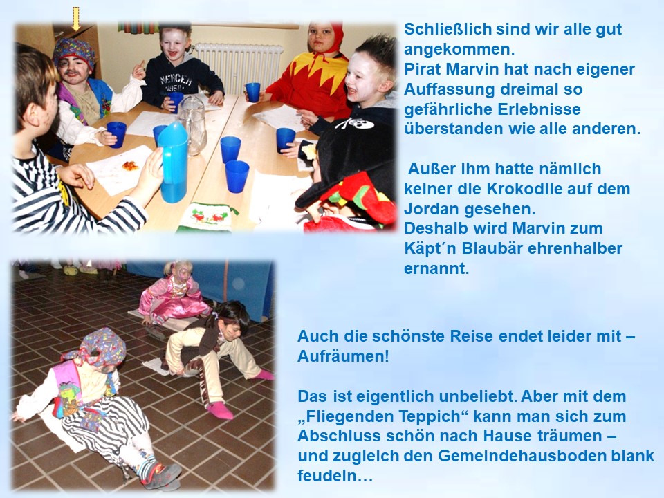 Trinitatis Kiel 2012 Kinderfasching Spiele