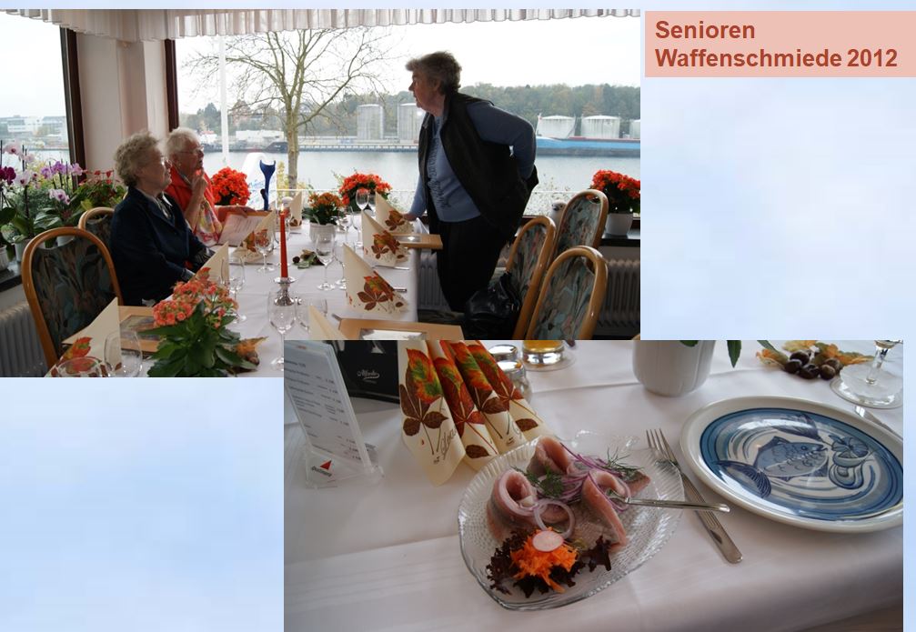 2012 Trinitatis Senioren Essen in der Waffenschmiede