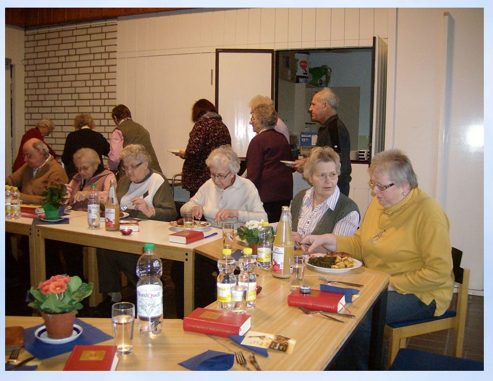 2012 Trinitatis Senioren Grnkohlessen Gemeindehaus Kroog