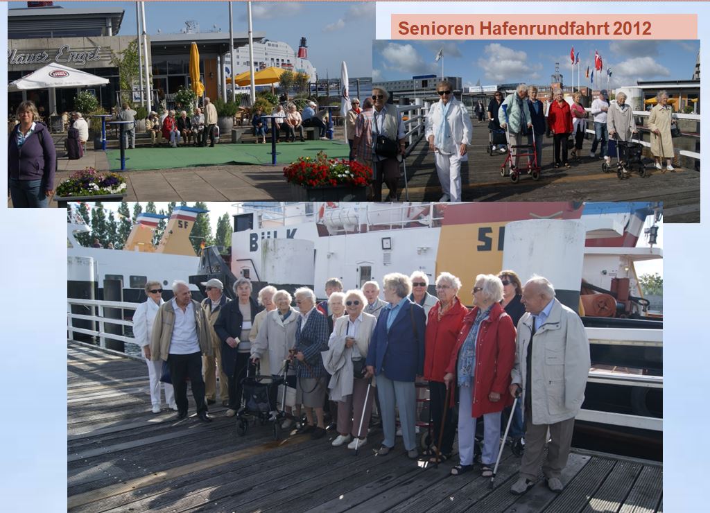 2012 Trinitatis Senioren Hafenrundfahrt Kiel