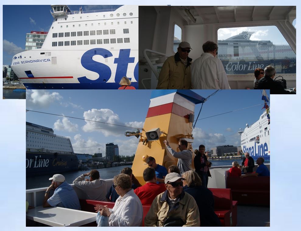2012 Trinitatis Senioren Hafenrundfahrt Kiel Stena und Color