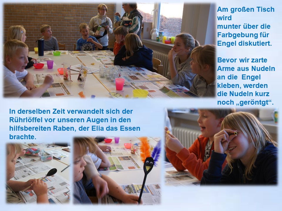 2013 Kinderbibeltage Elia Engel basteln