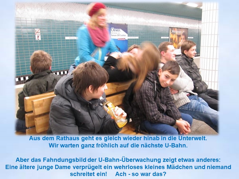 2013 warten auf U-bahn