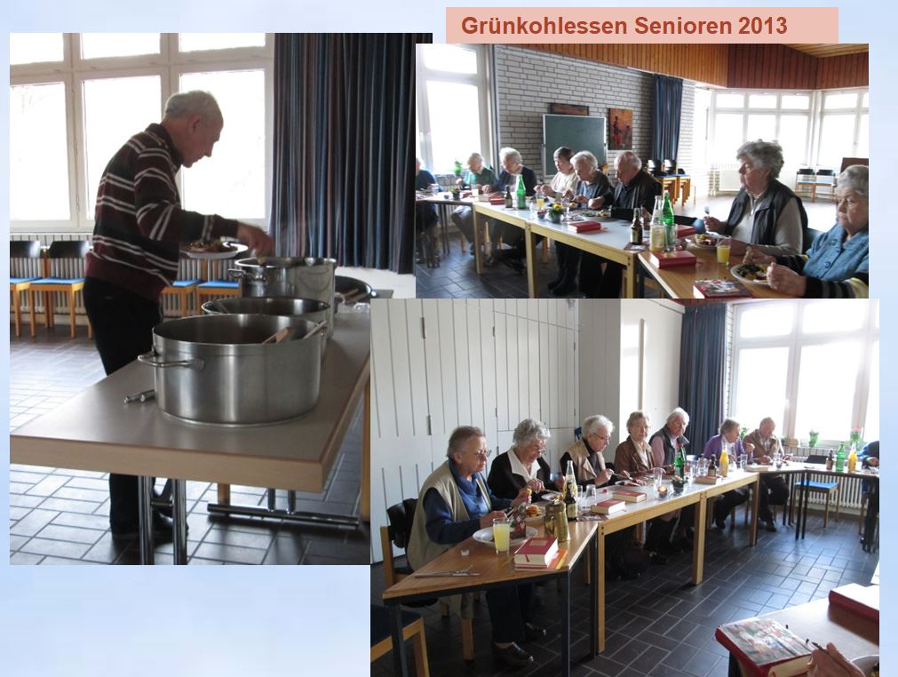 2013 Trinitatis Senioren Gnkohlessen Gemeindehaus Kroog