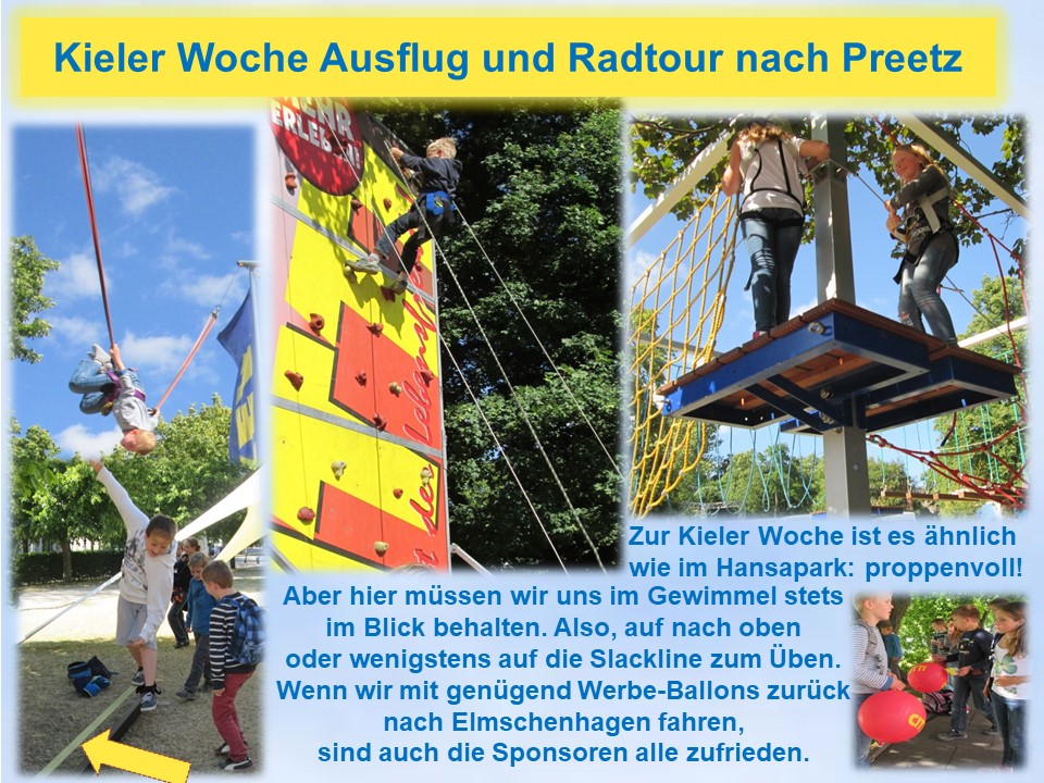 Jungschar Trinitatis Kiel 2014 Radtour Neuwhren Preetz