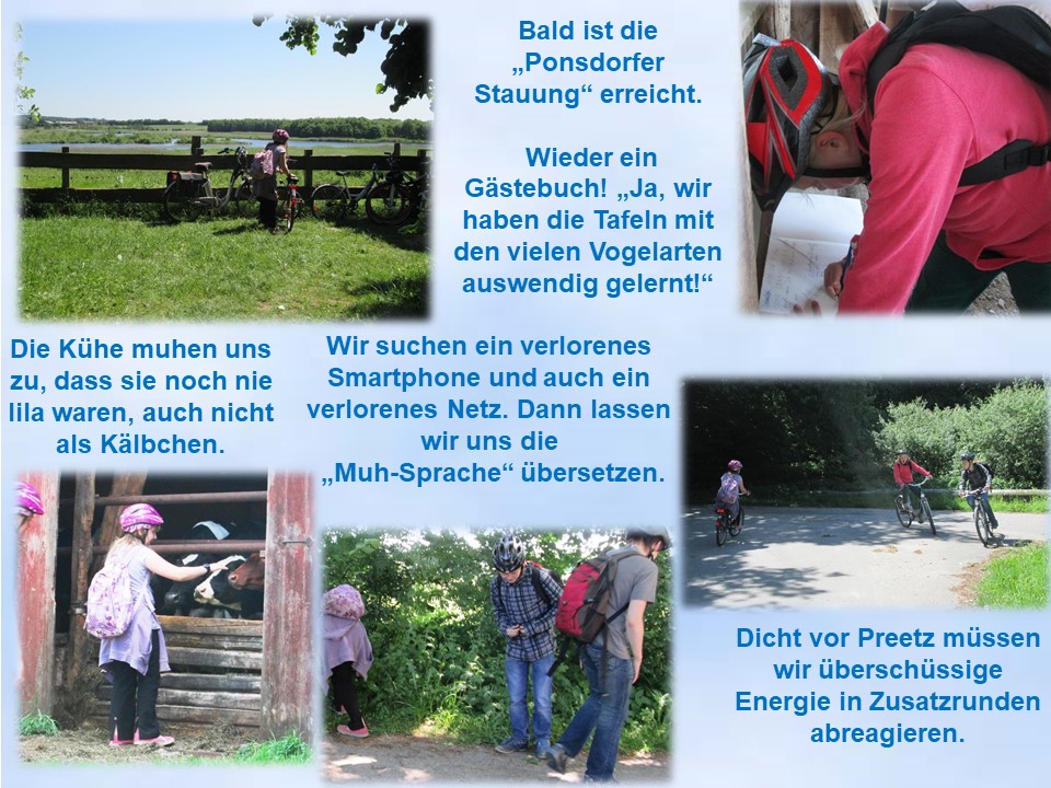 Jungschar 2014 Radtour Ponsdorfer Stauung
