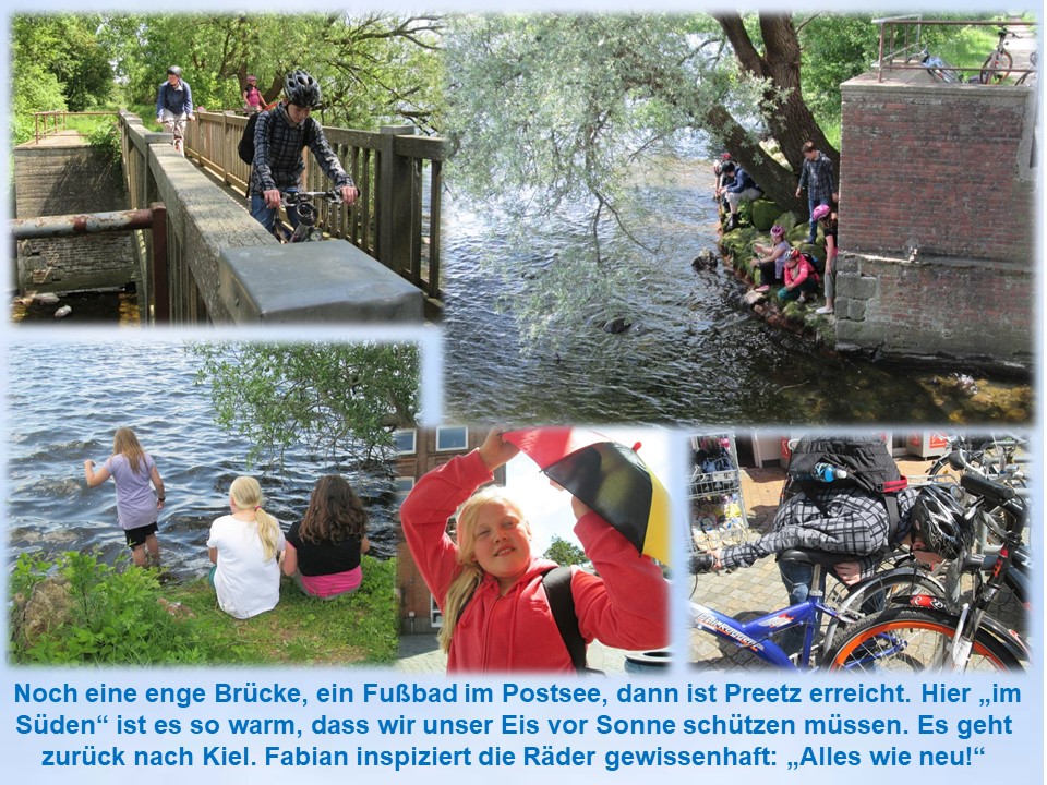 Jungschar Trinitatis Kiel 2014 Radtour Preetz