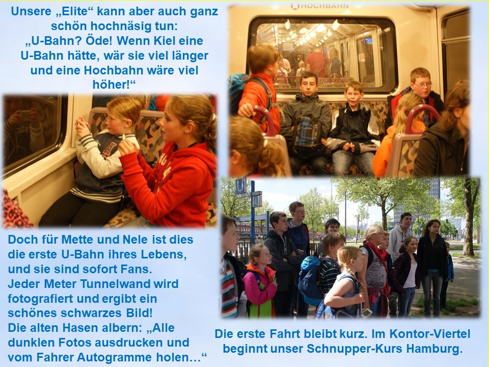 Trinitatis Kiel 2014 Hamburg U-Bahn