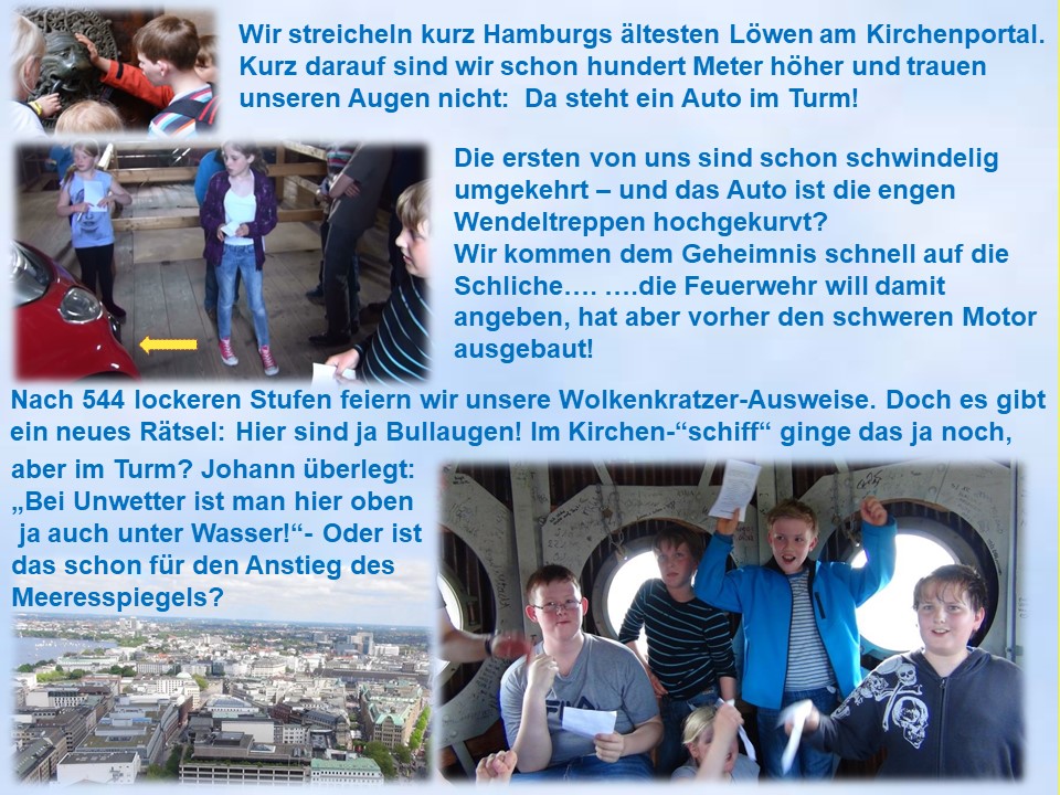 2014 Hamburg Petrikirche Wolkenkratzer-Ausweise