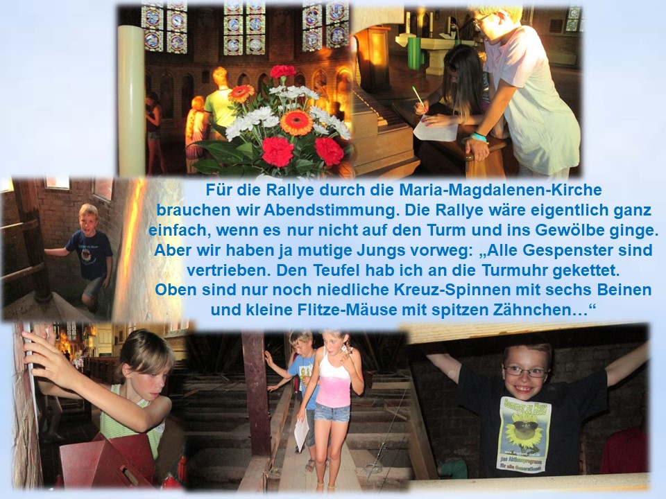 2014 Kirchenrallye Maria-Magdalenen-Kirche Trinitatis Kiel
